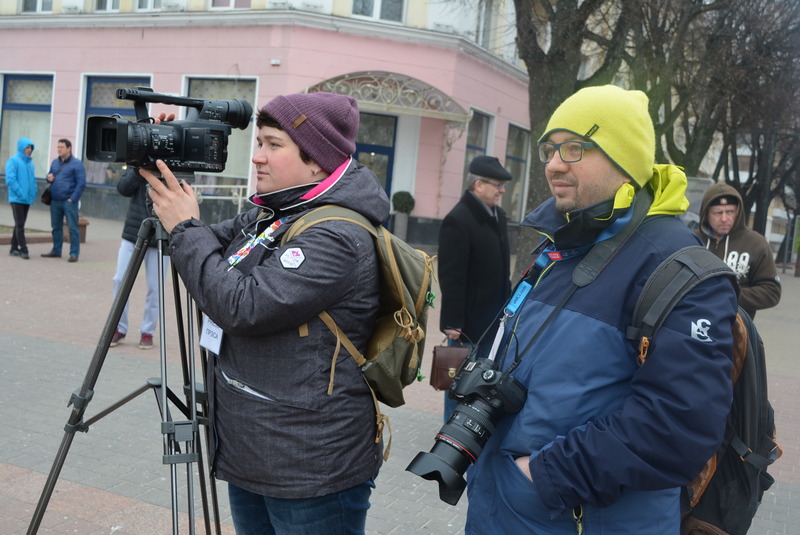 Алесь Ляўчук і Мілана Харытонава