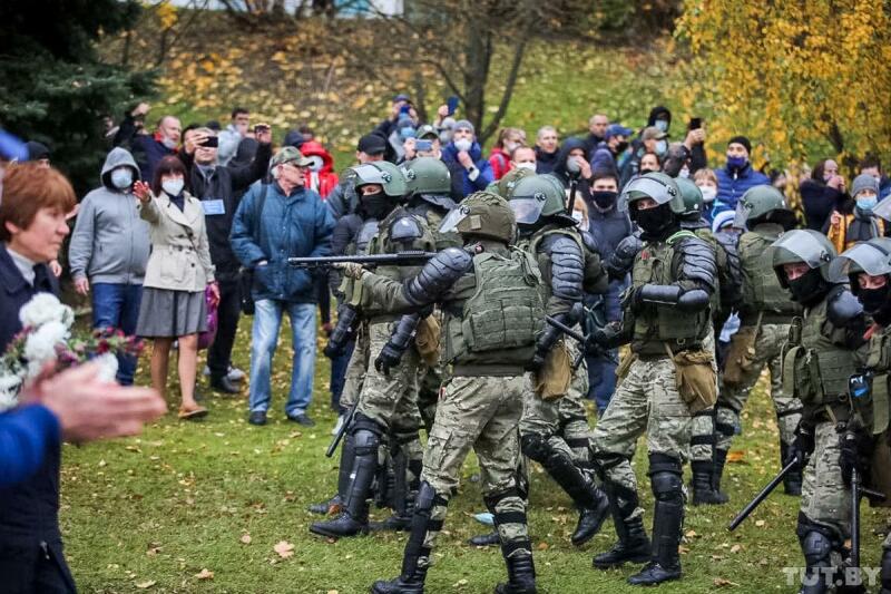 События в Минске 1 ноября 2020 года 